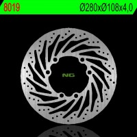 NG přední brzdový kotouč DERBI 125 CROSS CITY '07-'13,TERRA 125 '06-'13, SENDA 125 '06-07,MULHACEN 125,MH50/125 (280X108X4MM)