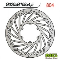 NG přední brzdový kotouč GAS GAS SM 125 (01-07), 250/450 (01-05), 450/515 (08) (320X108X4,5) TURBINE