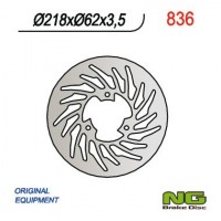 NG zadní brzdový kotouč YAMAHA DT50R '03-'08, DT50SM '05-'011, DT50X, XT125 '05-'11, MBK 50X-LIMIT '03-'05, MALAGUTI 50 XSM '03'