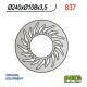 NG přední brzdový kotouč YAMAHA DT 50R 03-08, XT 125R 05-08, MBK 50X-LIMIT 03-05 (240X108X3,5) (6X6,5MM)