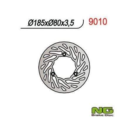 NG zadní brzdový kotouč RIEJU 50/80/125 (185X80X3,5MM)