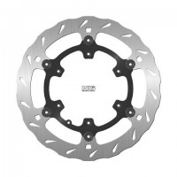 NG přední brzdový kotouč AJP PR7 ADVENTURE 650 '16-'20 BREMBO (300X124,3X5MM) plovoucí (6X6,5MM) WAVE