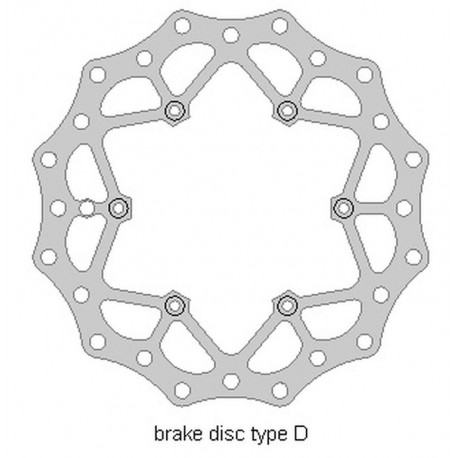 Přední brzdový kotouč BETA 2T/4T '13-21, WAVE ULTRA LIGHT (260X126,5X3MM) (6X6,5MM) (NG1293), DELTA BRAKING 
