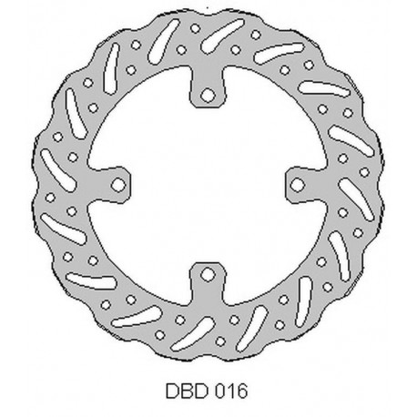 Přední brzdový kotouč KAWASAKI KX 125 '06-08, KX 250 '06-'08, KXF 250 '09-'14 , KX 450 '06-18, 21, KLX 450, KXF 450, DELTA BRAKI