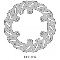 Přední brzdový kotouč KTM 2T/4T '91-21, HUSABERG, HUSQVARNA, GAS-GAS '21, WAVE (260X126,5X3MM) (6X6,5MM) (NG140), DELTA BRAKING 