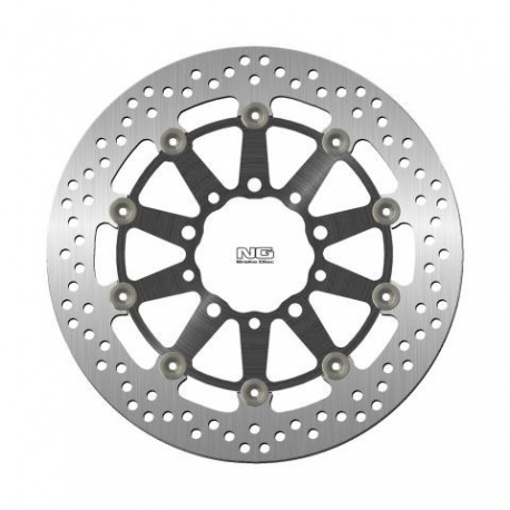 NG přední brzdový kotouč KAWASAKI ER6 F/N, ZX 10R 04-15, ZX6R 05-16, KLE 650 VERSYS 07-15, Z 750 (300X80X5MM) (5X10,MM) plovoucí