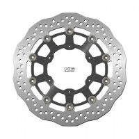 NG přední brzdový kotouč BMW F 650/700/800 GS '93-'19, APRILIA PEGASO 650 '86-'08 (300X105X5MM) (6X6,5) WAVE plovoucí (ALU střed