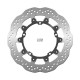 NG přední brzdový kotouč TRIUMPH SPEED TRIPLE 1050 '08-'17, SPRINT 1050 '10-'14 (320X150X5MM) (5X10,5MM) WAVE plovoucí