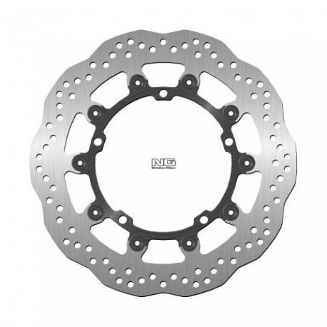 NG přední brzdový kotouč TRIUMPH SPEED TRIPLE 1050 '08-'17, SPRINT 1050 '10-'14 (320X150X5MM) (5X10,5MM) WAVE plovoucí