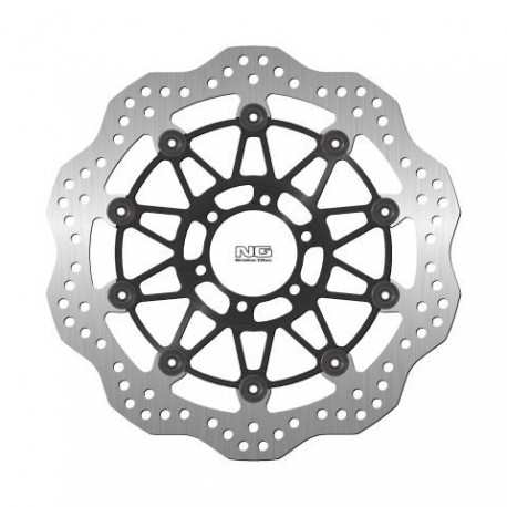 NG přední brzdový kotouč KTM 950/990 SMR/SMT '05-14 (305X64X5,0MM) (6X8,5MM) WAVE plovoucí