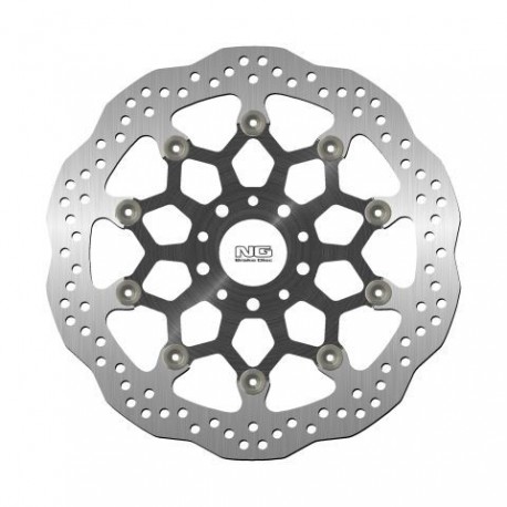 NG přední brzdový kotouč KTM DUKE 690 R ABS 14-16 (320x52x5mm) 5x85mm WAVE, plovouci, ALU střed