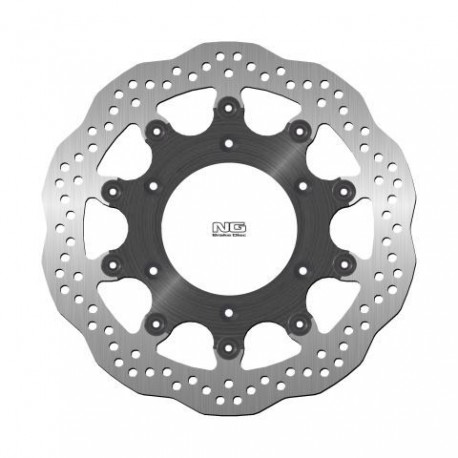 NG přední brzdový kotouč TRIUMPH BONNEVILLE 900 '89-90, TROPHY 1200 '91-04 (310X118X5MM) (6X10,5MM) WAVE plovoucí