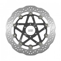 NG přední brzdový kotouč DUCATI MONSTER 696 '08-14, ST3/ST4 '03-07 (320X64X5MM) (6X8,5MM) WAVE plovoucí (ALU střed)