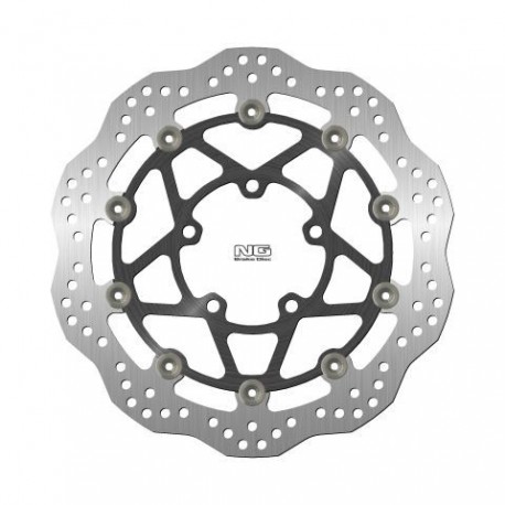 NG přední brzdový kotouč TRIUMPH BONNEVILLE 850/T100 '09-21, STREET TRIPLE '13-18 (310X82,5X5MM) (5X10,5MM) WAVE plovoucí