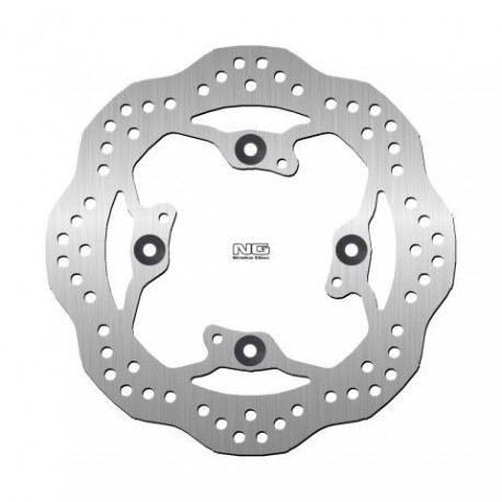 NG zadní brzdový kotouč TRIUMPH SPEED TRIPLE 1050 '11-17, TIGER 800 '10-17 (255X105X6,0MM) (4X10,5MM) WAVE