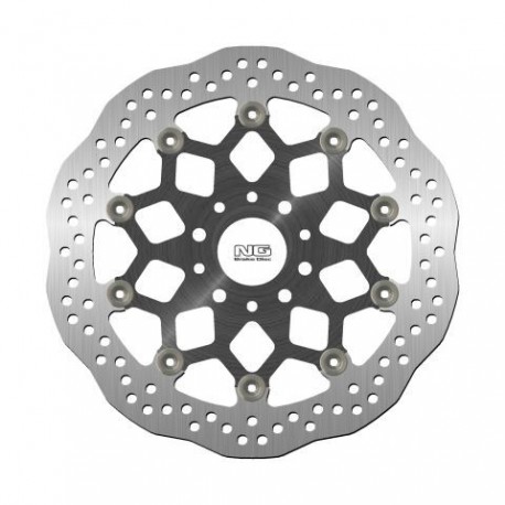 NG přední brzdový kotouč KTM DUKE 790 '18-20 (300X52X5MM) (5 OTWORÓW) WAVE plovoucí (ALU střed)