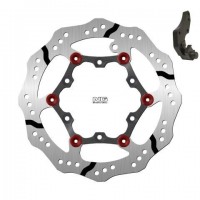 NG přední brzdový kotouč GAS GAS EC 125/200/250/300 '99-15 (270X108X3MM) (6X6,5MM) WAVE plovoucí s adaptérem