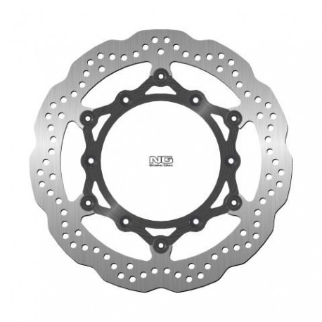 NG přední brzdový kotouč TRIUMPH AMERICA '06-16, BONNEVILLE '01-16, SCRAMBLER '06-16 (310X144X5MM) (6X8,5MM) WAVE plovoucí