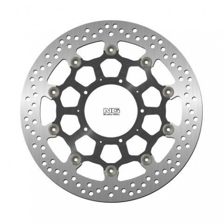 NG přední brzdový kotouč HONDA VFR1200 '10-17 (320X94X5MM) (5X6,5MM) plovoucí (ALU střed)
