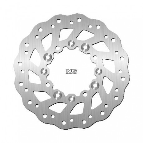 NG přední brzdový kotouč KAWASAKI KDX 125/250 '92-14, KLX650 '93-14 (250X100X3MM) (4 OTWORY) WAVE,