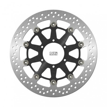 NG přední brzdový kotouč BMW S1000RR/S1000R/S1000XR '19-21 (320X80,2X5MM) (6X8,5MM) plovoucí (ALU střed)