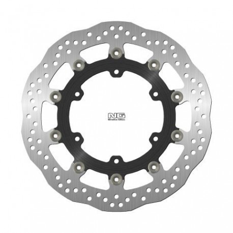 NG přední brzdový kotouč YAMAHA FJR1300 '05-21 (320X132X4,5MM) (6X8,5MM) WAVE plovoucí (ALU střed)