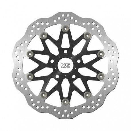 NG přední brzdový kotouč HONDA CB500X '19-21 (310X46X5MM) (5X10,5MM) WAVE plovoucí (ALU střed)