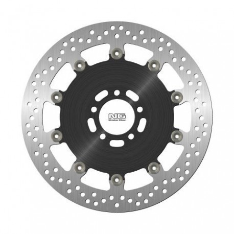 NG přední brzdový kotouč KAWASAKI VN1500/1600 MEAN STREAK '02-08, W800 '19-22 (320X61X5MM) (5X10,5MM) plovoucí (ALU střed)