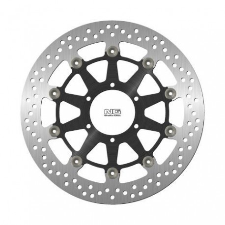 NG přední brzdový kotouč BMW M1000RR/S1000RR '20-21 (320X80,2X4,5MM) (6X8,5MM) plovoucí (ALU střed)