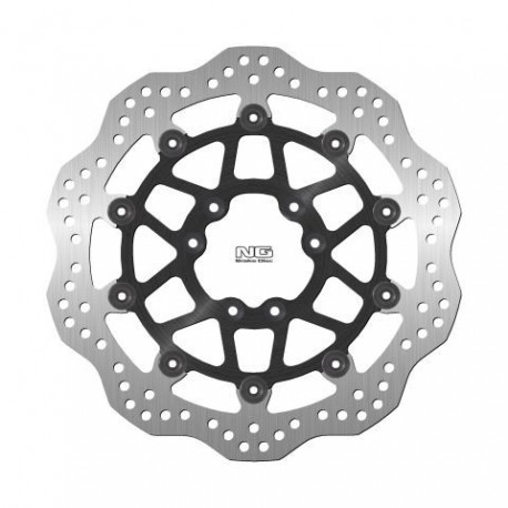 NG přední brzdový kotouč TM RACING SMR/SMX 125/300/450 '18-21 (305X70,5X5MM) (6X6,5MM) WAVE plovoucí