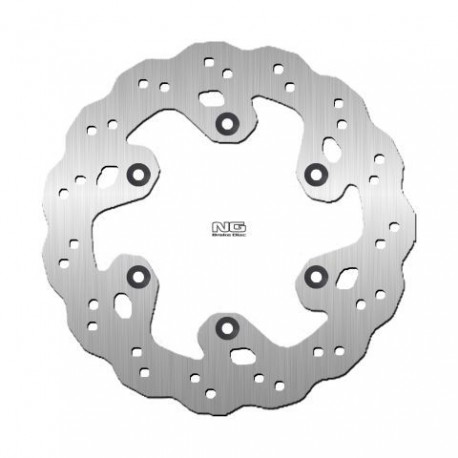 NG zadní brzdový kotouč YAMAHA WR125/250/YZ125 '98-02, WR400/426 '99-01 (240X115X4MM) (6X6,5MM) WAVE