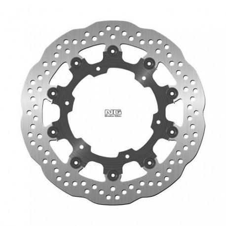 NG přední brzdový kotouč YAMAHA XV1600 WILD STAR '99-04, XVZ1300 '99-01 (298X132X5MM) (6X10,5MM) WAVE plovoucí