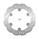 NG zadní brzdový kotouč YAMAHA DT125 '84-07, HRD GS/MC 125/250 '94-96 (220X115X4MM) (6X6,5MM) WAVE