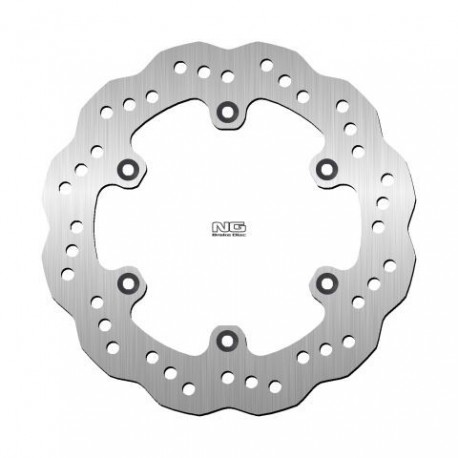 NG zadní brzdový kotouč YAMAHA DT125 '84-07, HRD GS/MC 125/250 '94-96 (220X115X4MM) (6X6,5MM) WAVE