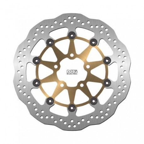NG přední brzdový kotouč SUZUKI GSX1400 '02-07, GSXR600/750 '96-03, GSXR1300 '99-07, TL1000 '97-03 (320X69X5MM) (5X10,5MM) WAVE