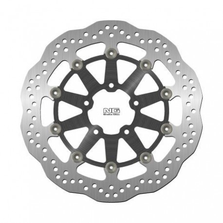NG přední brzdový kotouč SUZUKI GSX1400 '02-07, GSXR600/750 '96-03, GSXR1300 '99-07, TL1000 '97-03 (320X69X5MM) (5X10,5MM) WAVE