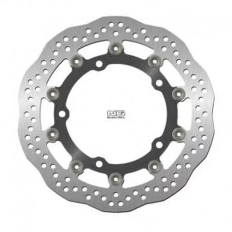 NG přední brzdový kotouč KAWASAKI Z 650 17-22, Z 900 16-20 (300X142,2X5,0MM) (5X10,5MM) plovoucí (ALU střed)
