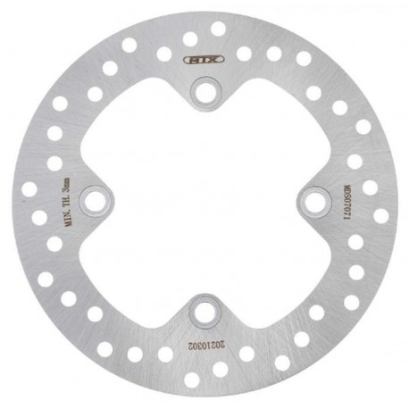 MTX zadní brzdový kotouč YAMAHA YFM 550 GRIZZLY '11-'14, YFM 700 GRIZZLY '07-'18 (250X98X4,0MM) (4X10,5MM)