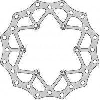 Přední brzdový kotouč SUZUKI RM 125, RM 250, DRZ 250, YAMAHA YZ 125, YZ/YZF/WR 250, WRF/YZF 426/450, DELTA BRAKING