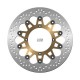 NG přední brzdový kotouč HUSQVARNA NOX570 '01-03, SM510/610 '05-10, SMR630 '05-13 (320X120X5MM) (4X8,5MM) plovoucí (ALU střed)