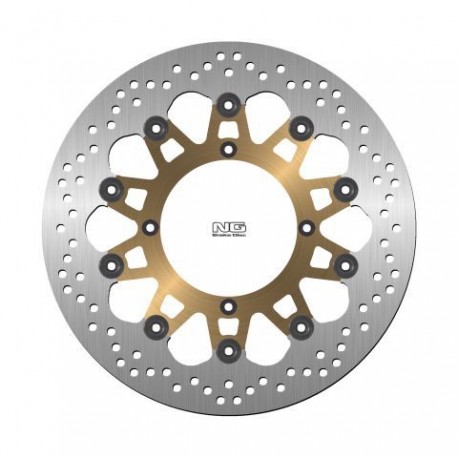 NG přední brzdový kotouč HUSQVARNA NOX570 '01-03, SM510/610 '05-10, SMR630 '05-13 (320X120X5MM) (4X8,5MM) plovoucí (ALU střed)