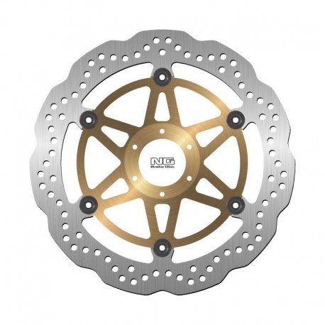 NG přední brzdový kotouč HONDA CBR 1100XX SUPER BLACKBIRD '97-'98 (310X58X5MM) (6X6,25MM) WAVE plovoucí