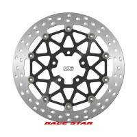 NG přední brzdový kotouč RACE STAR PREMIUM KAWASAKI ZX-10R/RR '17-'22 (330X70X5MM) (5X10,25MM) plovoucí (ALU střed)
