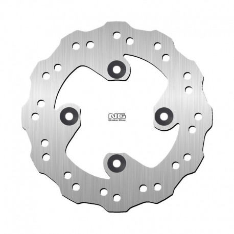 NG zadní brzdový kotouč KAWASAKI Z 125 '16-'18 (KOLA 12") (185X74,3X4MM) (4X10,25MM) WAVE