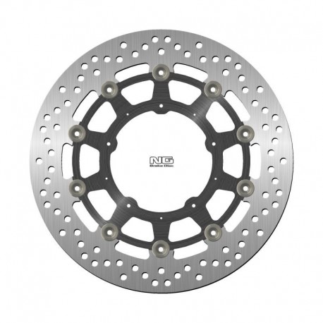 NG přední brzdový kotouč HONDA ADV 750 '17-'18, X-ADV 750 '17-'24 (296X108X4MM) (5X6,00MM) plovoucí (ALU střed)