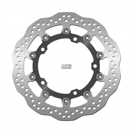 NG přední brzdový kotouč KAWASAKI NINJA 400 / Z 400 '18-'22, ZX-25R '21-'22 (310X141,75X5MM) (5X10,25MM) WAVE (ALU střed)