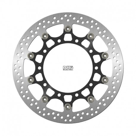 NG přední brzdový kotouč KAWASAKI H2 1000 NINJA '15-'22 (330X148,4X5,5MM) (5X10,25MM) (ALU střed)
