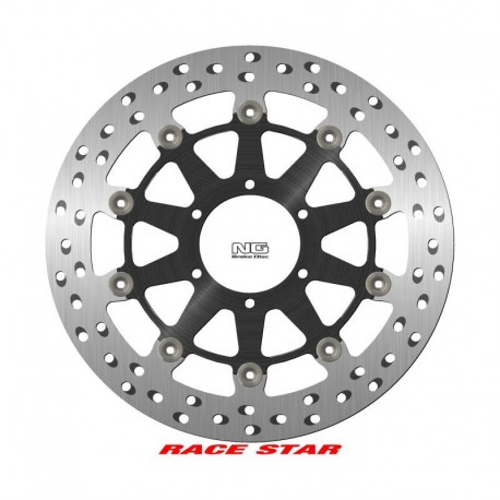 NG přední brzdový kotouč RACE STAR PREMIUM BMW S 1000R '21, S 1000RR '19, S 1000XR '20 (320X80,2X5MM) (6X8,25MM) ALU střed