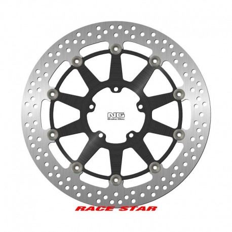 NG přední brzdový kotouč DUCATI SCRAMBLER 800 '15-'22 (330X78X5MM) (5X8,25MM) (ALU střed)