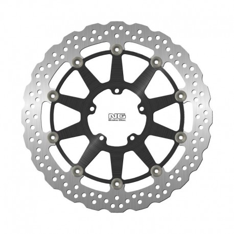 NG přední brzdový kotouč DUCATI SCRAMBLER 800 '15-'22 (330X78X5MM) (5X8,25MM) WAVE (ALU střed)